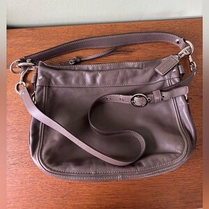 COACH convertible leather hobo bag (2009)